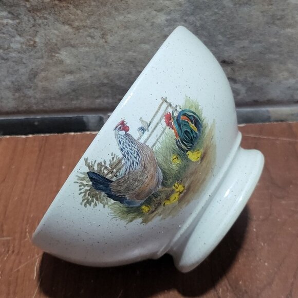 Atelier 2001 SA Limoges Porcelain Chicken Bowl - Picture 8 of 13